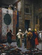 Jean - Leon Gerome The Carpet Merchant painting